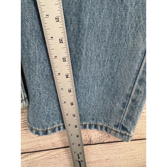 Levi's 505 Classic Straight Leg Jeans Men's Size 34x29 Blue Light Wash Denim - Picture 12 of 12